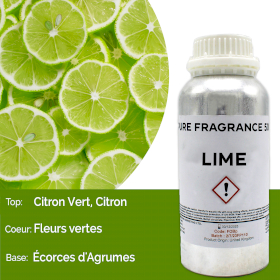 Huile de Parfum Pure Citron Vert - 500ml