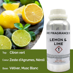 Huile de Parfum Pure Citron & Citron vert - 500ml