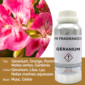Huile de Parfum Pure  Géranium - 500ml
