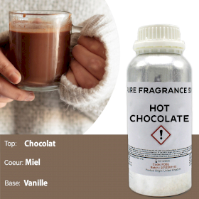 Huile de Parfum Pure Chocolat Chaud - 500ml