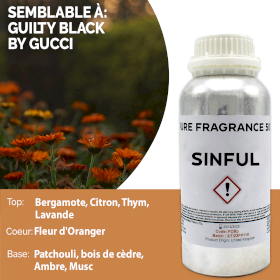 Huile de Parfum Pure Sinful - 500ml