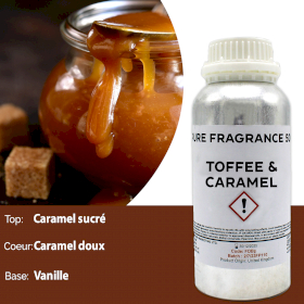Huile de Parfum Pure Toffee & Caramel - 500ml