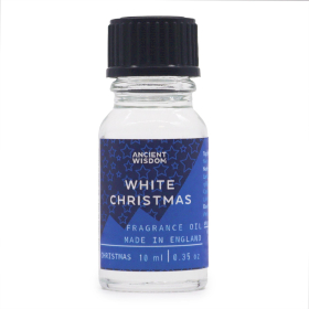 10x Huile Parfumée Noël Blanc 10ml