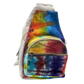 Sac Bandoulière en Chanvre Tie and dye