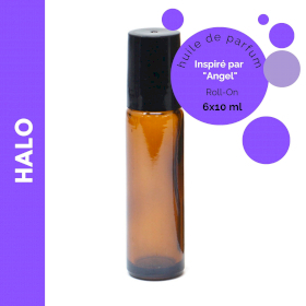 6x Huile de Parfum Fine Halo 10ml - Marque Blanche