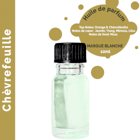 10x Chèvrefeuille - Huile parfumée 10 ml - sans étiquette