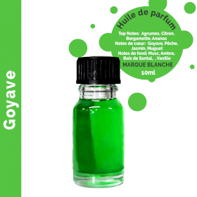 10x Goyave - Huile parfumée 10 ml- sans étiquette