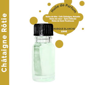 10x Huile Parfumée Châtaigne Rôtie 10 ml - Marque Blanche