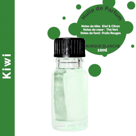 10x Huile Parfumée Kiwi Fruit 10ml - SANS ETIQUETTE