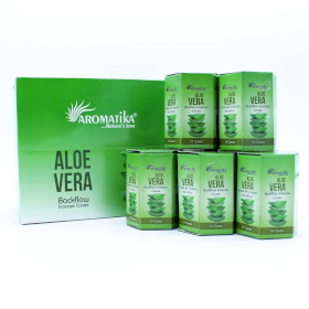 12x Paquet de 10 Cônes d\'Encens Masala à Refoulement - Aloe Vera