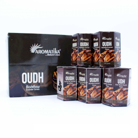 12x Paquet de 10 Cônes d\'Encens Masala à Refoulement - Oudh