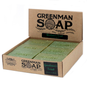 12x Savon Greenman 100g - Gommage du Jardinier