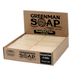 12x Savon Greenman 100g  -  Cool Coco