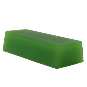 Pain de Savon aux Huiles Essentielles Menthe poivrée - Teinte Verte - 1.3kg