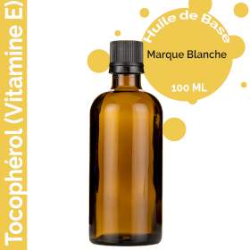 10x Tocophérol (Vitamine E) - 100ml - Marque Blanche