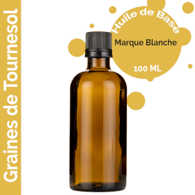 10x Huile de Tournesol - 100ml - Marque Blanche