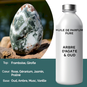 Huile de Parfum Pure 500ml - Agate d\'Arbre & Oud