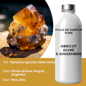 Huile de Parfum Pure 500ml - Abricot givré & Gingembre