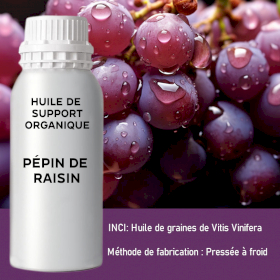 Huile de Pépins de Raisin Biologique 1 Litre