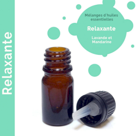 10x Mélange d\'Huiles Essentielles Relaxante - Sans étiquette