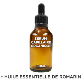 20x Sérum Capillaire Bio Sans Étiquette 30ml - Romarin