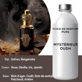 Huile de Parfum Pure - Oudh Mystérieux - 500ml