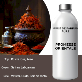 Huile de Parfum Pure - Promesse orientale - 500ml