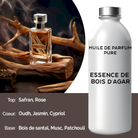Huile de Parfum Pure - Essence de bois d\'agar - 500ml