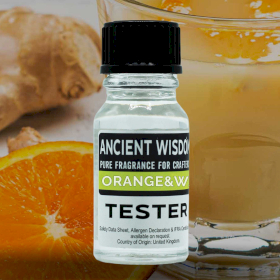 Testeur de Parfum 10ml - Orange & Gingembre Chaud