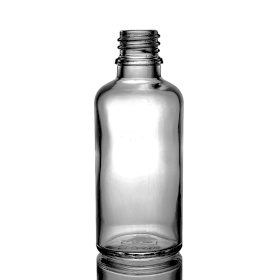 50ml Flacon Compte-Gouttes En Verre Gris Fumé