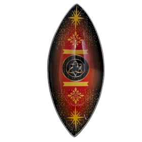 Bol à Encens Émaillé - Aluminium - Triquetra Païenne