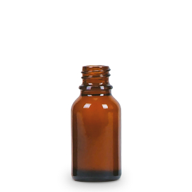 156x Bouteille Compte-gouttes en Verre Ambré 15ml