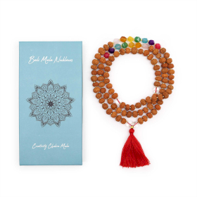 Collier Bali Mala - Chakra de la Créativité
