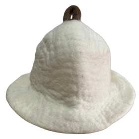 Chapeau de Sauna Feutré - Naturel