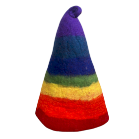 Chapeau de Sauna en Feutre – Sorcier Arc-en-Ciel