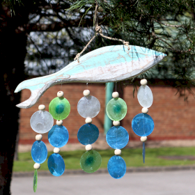 Sculpture de Poisson Aqua et Goutte de Copis