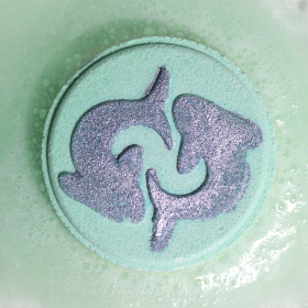 Ensemble de Bombes de Bain du Zodiaque avec Horoscope - Poisson