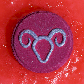 Ensemble de Bombes de Bain du Zodiaque avec Horoscope -  Bélier