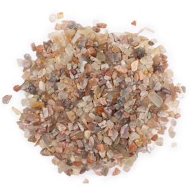 Eclats de pierres précieuses de pierre de lune en vrac - 1KG