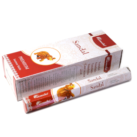 6x Encens Aromatika Sans Charbon - Santal (format hexagonal)