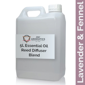 Mélange d\'Huiles Essentielles pour Diffuseur à Tiges 5L- Lavande & Fenouil