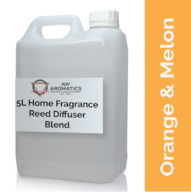 Mélange pour Diffuseur à Bâtonnets en Vrac 5L Orange & Melon