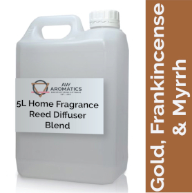 Mélange pour Diffuseur à Bâtonnets en Vrac 5L – Or, Encens & Myrrhe