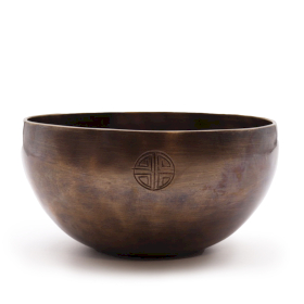Grand Bol Chantant Indien Phase de Lune - (environ 850 g) - 17 cm
