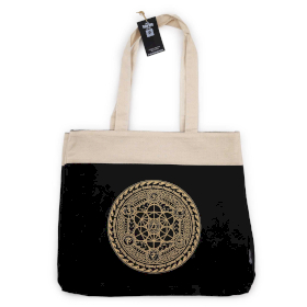 Grand Tote Bag (38 x 15 x 43 cm) – Chocolat Délavé 14 oz - Chakras Liberté