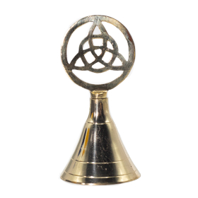 4x Cloche d\'Autel en Laiton - Triquetra