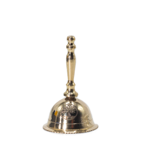 6x Petite Cloche d\'Autel en Laiton - Arbre de vie