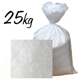 Sac de sel de bain blanc 25 kg - 2 mm