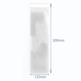 500x Sacs Poly-Prop 125x500mm refermables (500)
