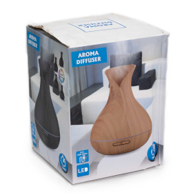 Diffuseur Palma Chrono, USB et LED Couleurs - Boite Endommagée